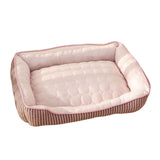 Maxbell Cooling Dog Bed Summer Ice Feeling Cat Pet Pad Breathable Mat Comfortable Pink S