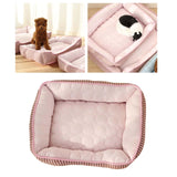 Maxbell Cooling Dog Bed Summer Ice Feeling Cat Pet Pad Breathable Mat Comfortable Pink S