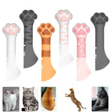 Maxbell Pet Canned Spoon Storage Jar Opener Tool Mini Spatula Feeder Accessories White