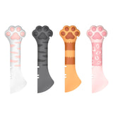 Maxbell Pet Canned Spoon Storage Jar Opener Tool Mini Spatula Feeder Accessories White