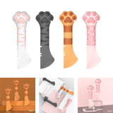 Maxbell Pet Canned Spoon Storage Jar Opener Tool Mini Spatula Feeder Accessories White