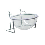 Maxbell Pet Feeder Bowl Hanging Dog Bowl Acrylic Cat Dog Slow Feeder Bowl Removable
