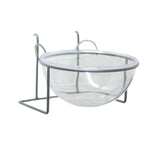Maxbell Pet Feeder Bowl Hanging Dog Bowl Acrylic Cat Dog Slow Feeder Bowl Removable