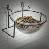 Maxbell Pet Feeder Bowl Hanging Dog Bowl Acrylic Cat Dog Slow Feeder Bowl Removable