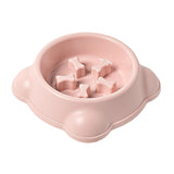 Maxbell Large Dog Food Pet Healthy Feeder Dish Anti Gulp Choke Non Slip pink