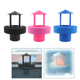 Maxbell Mist Maker Mist Dispenser Floating Sprayer Fogger for Fish Tank Filter Black
