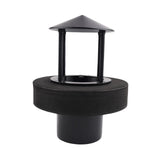 Maxbell Mist Maker Mist Dispenser Floating Sprayer Fogger for Fish Tank Filter Black