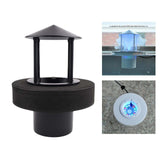 Maxbell Mist Maker Mist Dispenser Floating Sprayer Fogger for Fish Tank Filter Black