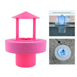 Maxbell Mist Maker Mist Dispenser Floating Sprayer Fogger for Fish Tank Filter Red