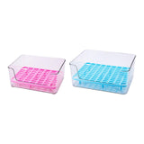 Maxbell Rabbit Litter Box Potty Trainer Plastic for Ferret Hamster Small Animal Pink 30cmx22cmx13cm