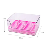Maxbell Rabbit Litter Box Potty Trainer Plastic for Ferret Hamster Small Animal Pink 30cmx22cmx13cm