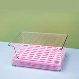 Maxbell Rabbit Litter Box Potty Trainer Plastic for Ferret Hamster Small Animal Pink 30cmx22cmx13cm