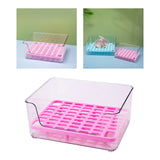 Maxbell Rabbit Litter Box Potty Trainer Plastic for Ferret Hamster Small Animal Pink 30cmx22cmx13cm
