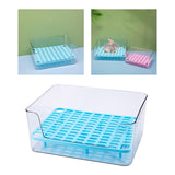 Maxbell Rabbit Litter Box Potty Trainer Plastic for Ferret Hamster Small Animal Blue 41cmx31cmx17cm