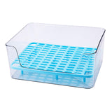 Maxbell Rabbit Litter Box Potty Trainer Plastic for Ferret Hamster Small Animal Blue 41cmx31cmx17cm