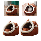 Maxbell Comfortable Cat Beds Self Warming Nest Dog Bed Habitats Cat House 27cmx30cm