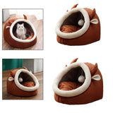 Maxbell Comfortable Cat Beds Self Warming Nest Dog Bed Habitats Cat House 27cmx30cm