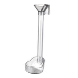 Maxbell Feeding Tube Transparent Dish Tray for Clams Fish Tank Aquarium Accessories