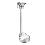 Maxbell Feeding Tube Transparent Dish Tray for Clams Fish Tank Aquarium Accessories
