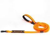 Maxbell Hands Free Leash Waist Pet Leash Shock Absorbing for Running Dog Chain Orange