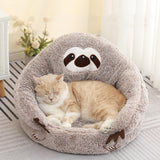 Maxbell Warm Dog Kennel House Cats Nest Bed for Winter Small Medium Dogs Cats 52cmx30cm