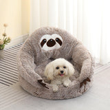 Maxbell Warm Dog Kennel House Cats Nest Bed for Winter Small Medium Dogs Cats 52cmx30cm