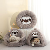 Maxbell Warm Dog Kennel House Cats Nest Bed for Winter Small Medium Dogs Cats 52cmx30cm