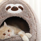 Maxbell Warm Dog Kennel House Cats Nest Bed for Winter Small Medium Dogs Cats 38cmx36cm