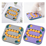 Maxbell Dog Puzzle Toys Funny Feeding Slow Feeder Interactive Puzzle Game Toy Gray