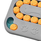 Maxbell Dog Puzzle Toys Funny Feeding Slow Feeder Interactive Puzzle Game Toy Gray