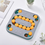 Maxbell Dog Puzzle Toys Funny Feeding Slow Feeder Interactive Puzzle Game Toy Gray