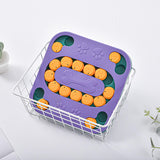 Maxbell Dog Puzzle Toys Funny Feeding Slow Feeder Interactive Puzzle Game Toy Purple