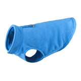 Maxbell Dog Fleece Vest Dog Cold Weather Jacket Puppy Clothing Outdoor Soft Pullover Blue
