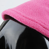 Maxbell Dog Fleece Vest Dog Cold Weather Jacket Puppy Clothing Outdoor Soft Pullover Pink