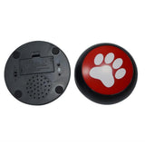 Maxbell Voice Recording Button Dog Interactive Toy Communication Dogs Cats Recorder Red