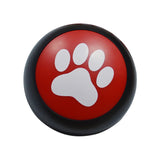 Maxbell Voice Recording Button Dog Interactive Toy Communication Dogs Cats Recorder Red