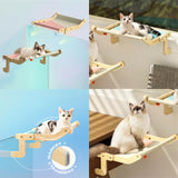 Maxbell Cat Window Perch Hanging Bed Washable Space Saving Basking for Window A