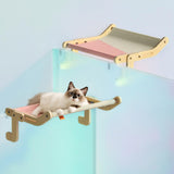 Maxbell Cat Window Perch Hanging Bed Washable Space Saving Basking for Window A