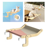Maxbell Cat Window Perch Hanging Bed Washable Space Saving Basking for Window A