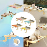 Maxbell Cat Window Perch Hanging Bed Washable Space Saving Basking for Window A