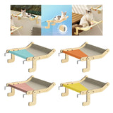 Maxbell Cat Window Perch Hanging Bed Washable Space Saving Basking for Window A