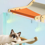 Maxbell Cat Window Perch Hanging Bed Washable Space Saving Basking for Window C