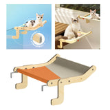 Maxbell Cat Window Perch Hanging Bed Washable Space Saving Basking for Window C