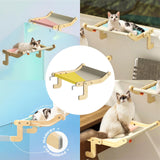 Maxbell Cat Window Perch Hanging Bed Washable Space Saving Basking for Window D
