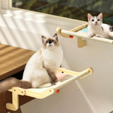 Maxbell Cat Window Perch Hanging Bed Washable Space Saving Basking for Window D