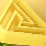 Maxbell Dog Bowl Feeding Wear Resistant Slow Feeder for Pets Eating Drinking Puppies Yellow