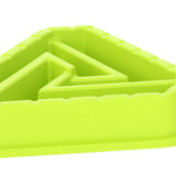 Maxbell Dog Bowl Feeding Wear Resistant Slow Feeder for Pets Eating Drinking Puppies Light Green