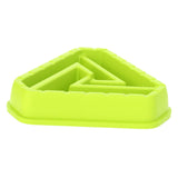 Maxbell Dog Bowl Feeding Wear Resistant Slow Feeder for Pets Eating Drinking Puppies Light Green