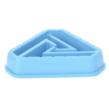 Maxbell Dog Bowl Feeding Wear Resistant Slow Feeder for Pets Eating Drinking Puppies Blue