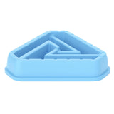 Maxbell Dog Bowl Feeding Wear Resistant Slow Feeder for Pets Eating Drinking Puppies Blue